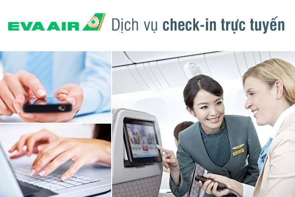 Thông tin cần biết về Check-in trực tuyến EVA Air